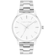 White dial / Silver-tone