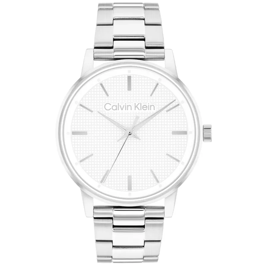 Calvin Klein CK Linked 41mm White Dial, Ref. 25200501, front view