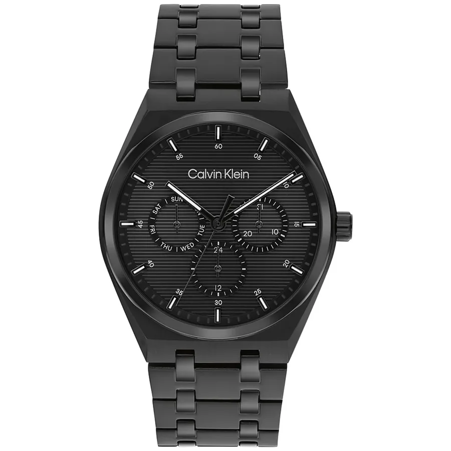 Calvin Klein CK Motion 39mm Black Dial, front view