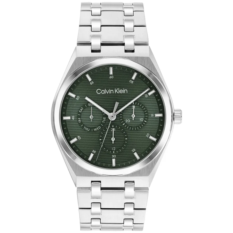 Calvin Klein CK Motion 39mm Green Dial, front view