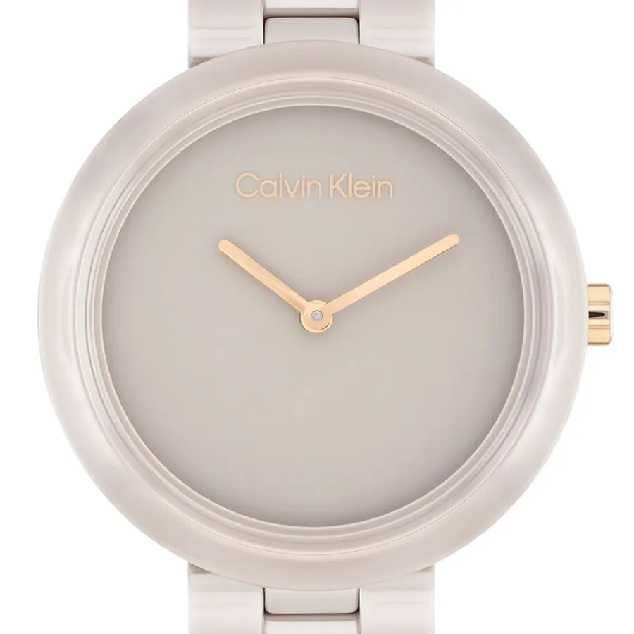 Calvin Klein CK Pure 34mm Beige Dial, view 2