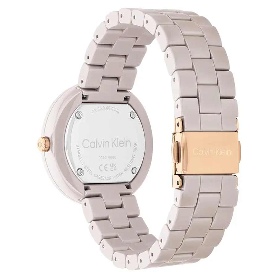 Calvin Klein CK Pure 34mm Beige Dial, view 4