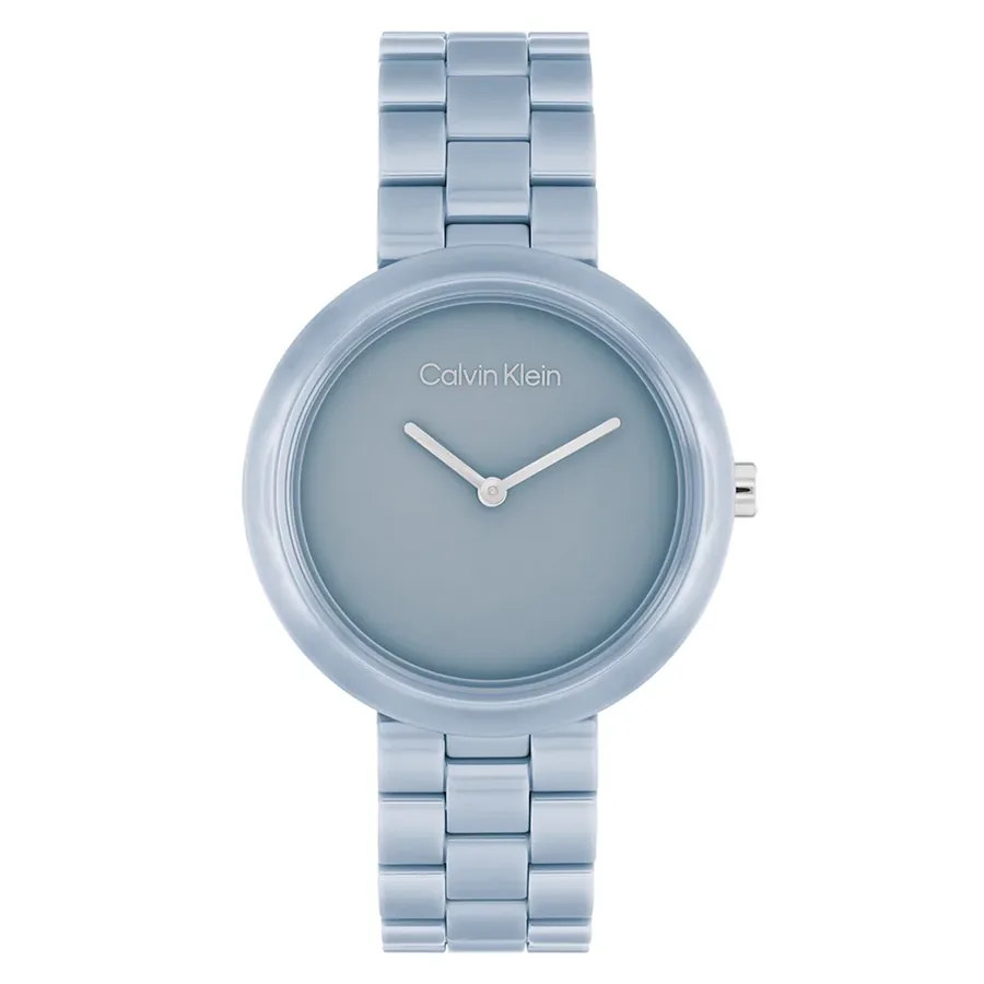 Calvin Klein CK Pure 34mm Blue Dial, front view