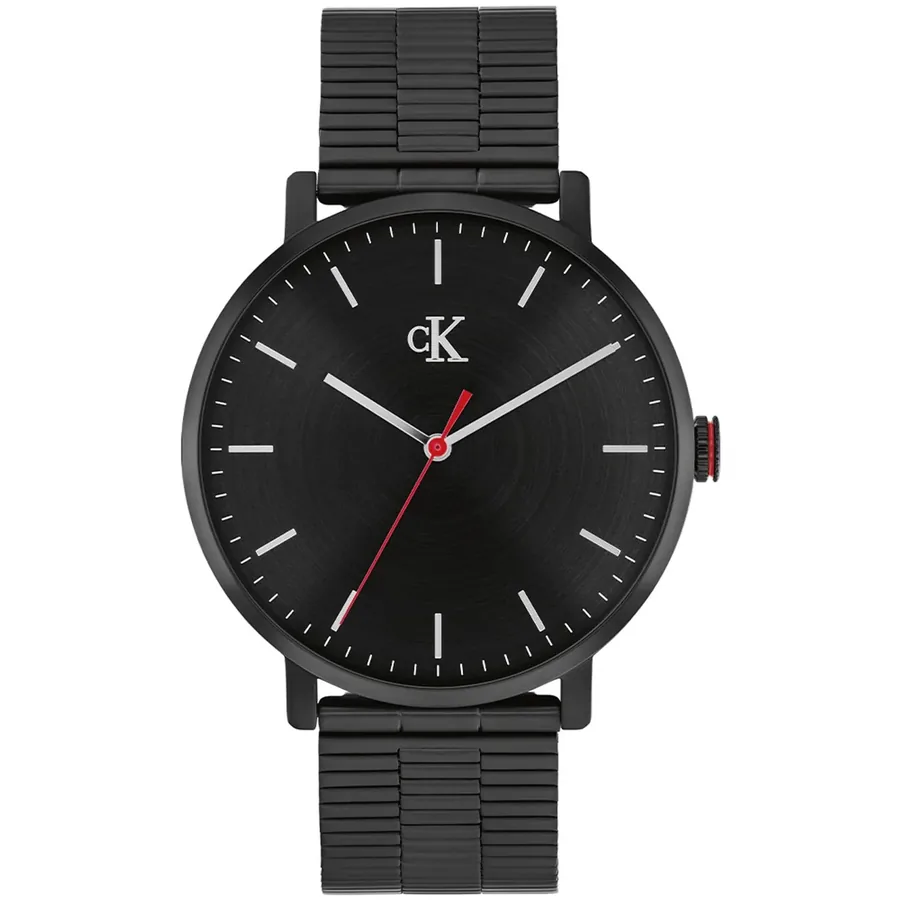 Calvin Klein CK Real 42mm Black Dial, front view