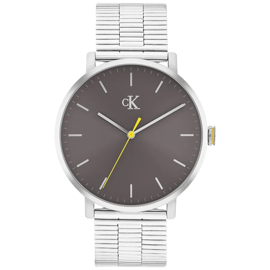 Calvin Klein CK Real 42mm Grey Dial, front view