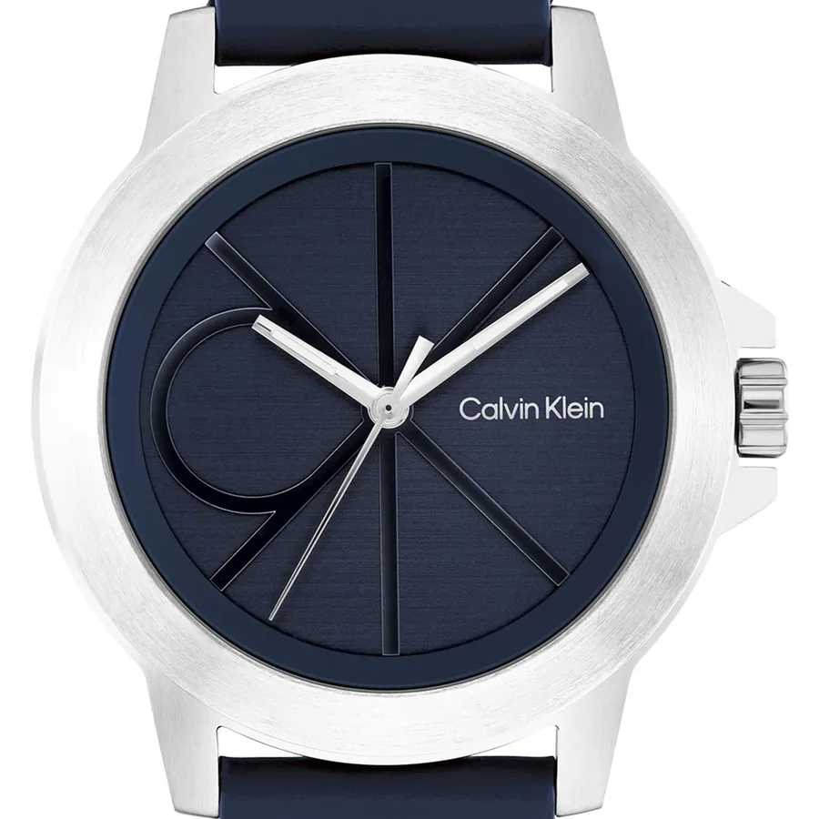 Calvin Klein CK Reset 42mm Blue Dial, Blue Leather Strap, view 2