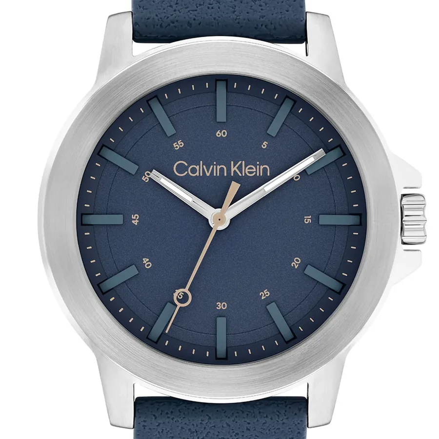 Calvin Klein CK Reset 42mm Blue Dial, Blue Rubber Strap, view 2