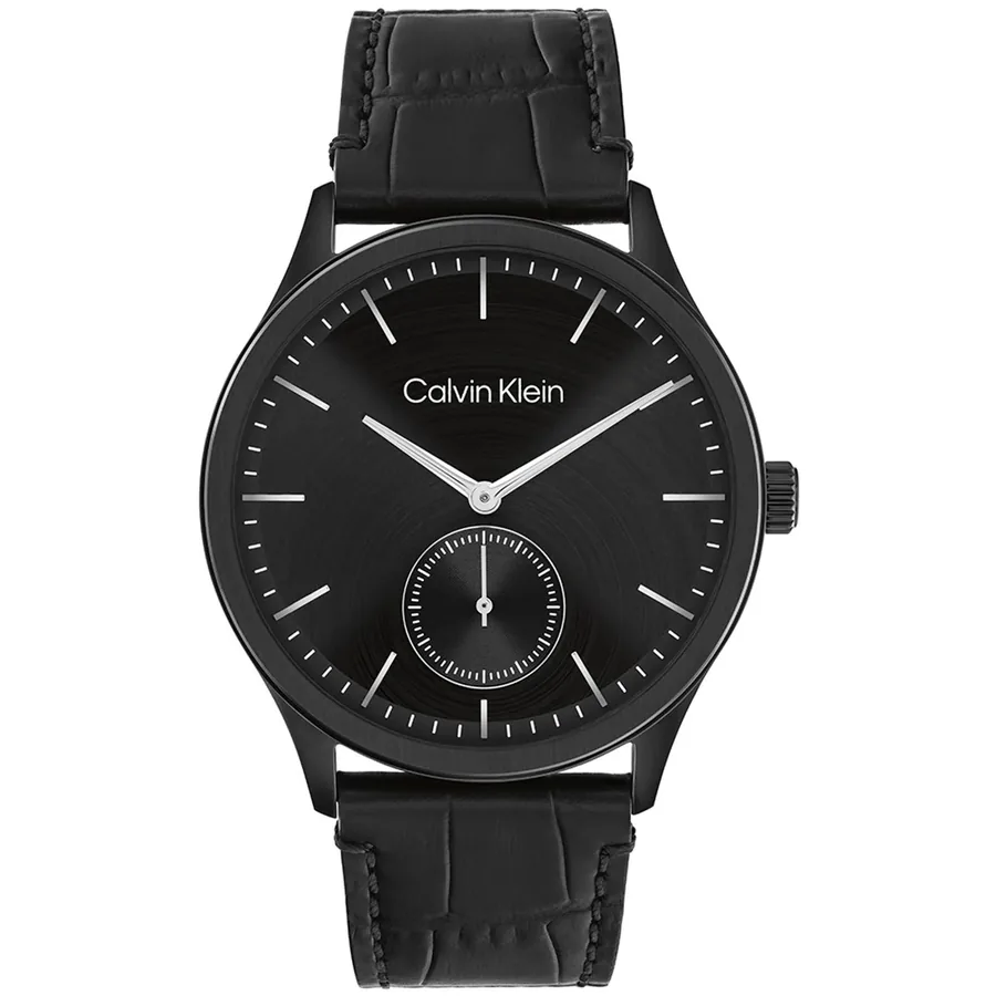 Calvin Klein CK Tailored 42mm Black Dial, front view