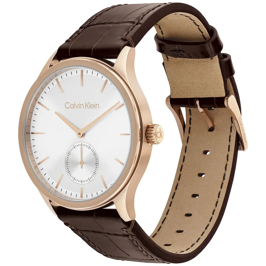 Calvin Klein CK Tailored 42mm White Dial, view 3