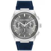Grey dial / Blue
