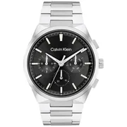 Black dial / Silver-tone