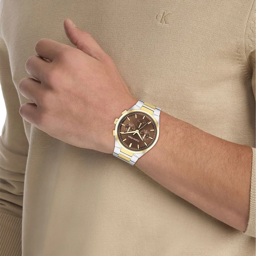 Calvin Klein Distinguish 44mm Brown Dial, view 5