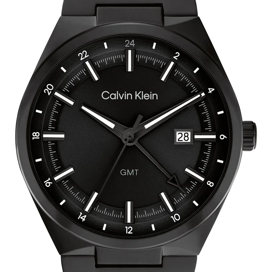 Calvin Klein Distinguish GMT 44mm Black Dial, view 2