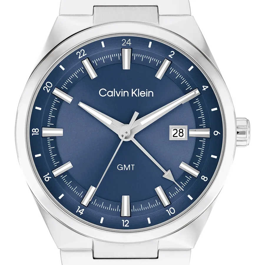 Calvin Klein Distinguish GMT 44mm Blue Dial, view 2