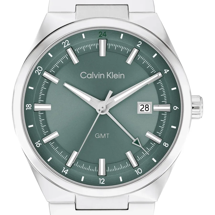 Calvin Klein Distinguish GMT 44mm Green Dial, view 2