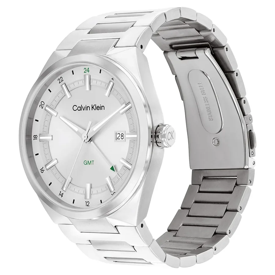 Calvin Klein Distinguish GMT 44mm Grey Dial, view 3
