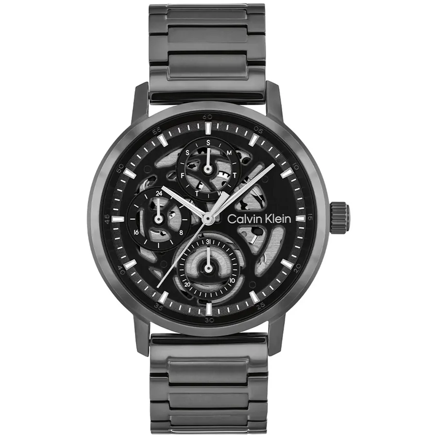 Calvin Klein Gauge 41mm Black Dial, Ref. 25200563, front view