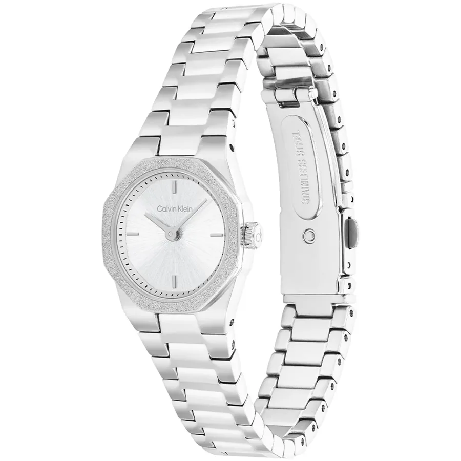 Calvin Klein Geometric Elegance 23mm White Dial, view 3