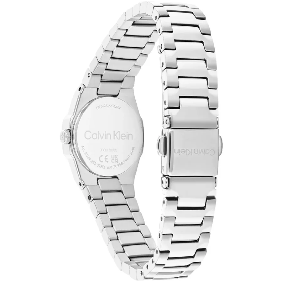 Calvin Klein Geometric Elegance 23mm White Dial, view 4