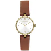 White dial / Brown