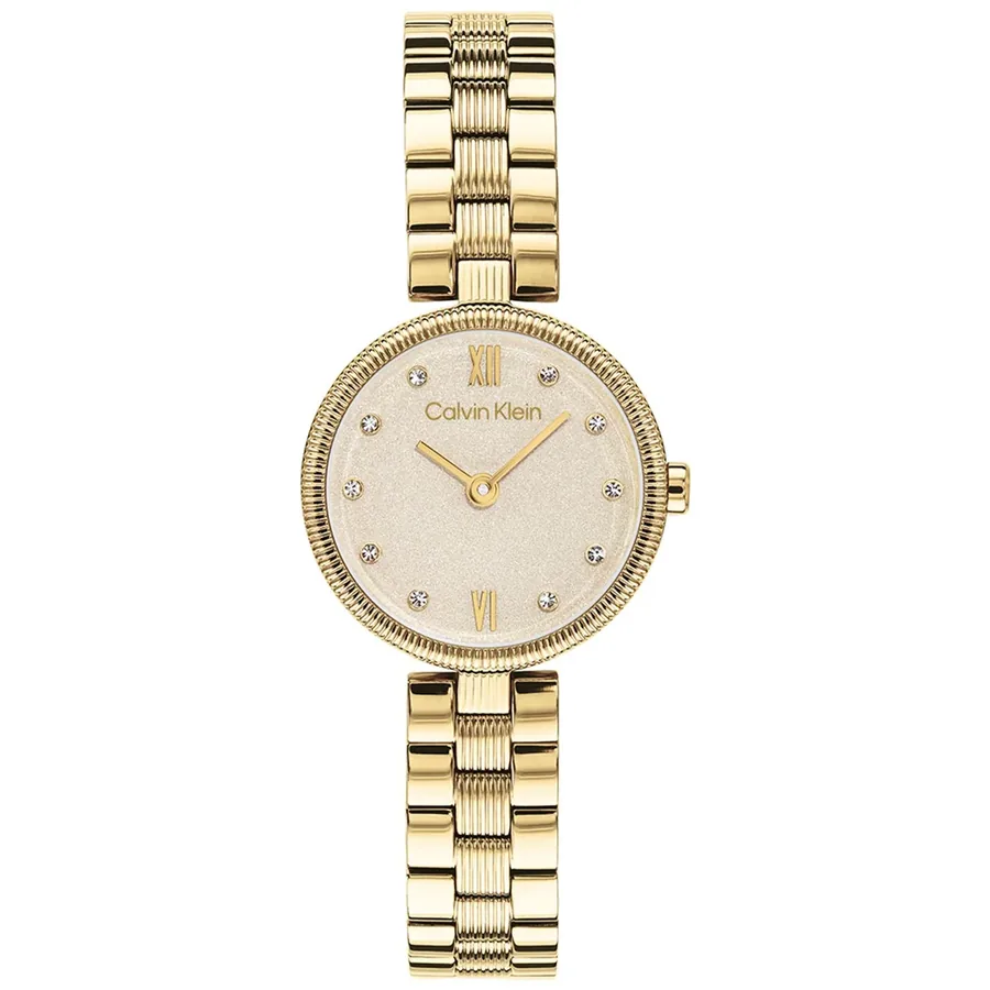 Calvin Klein Gleam 24mm Gold Dial, front view