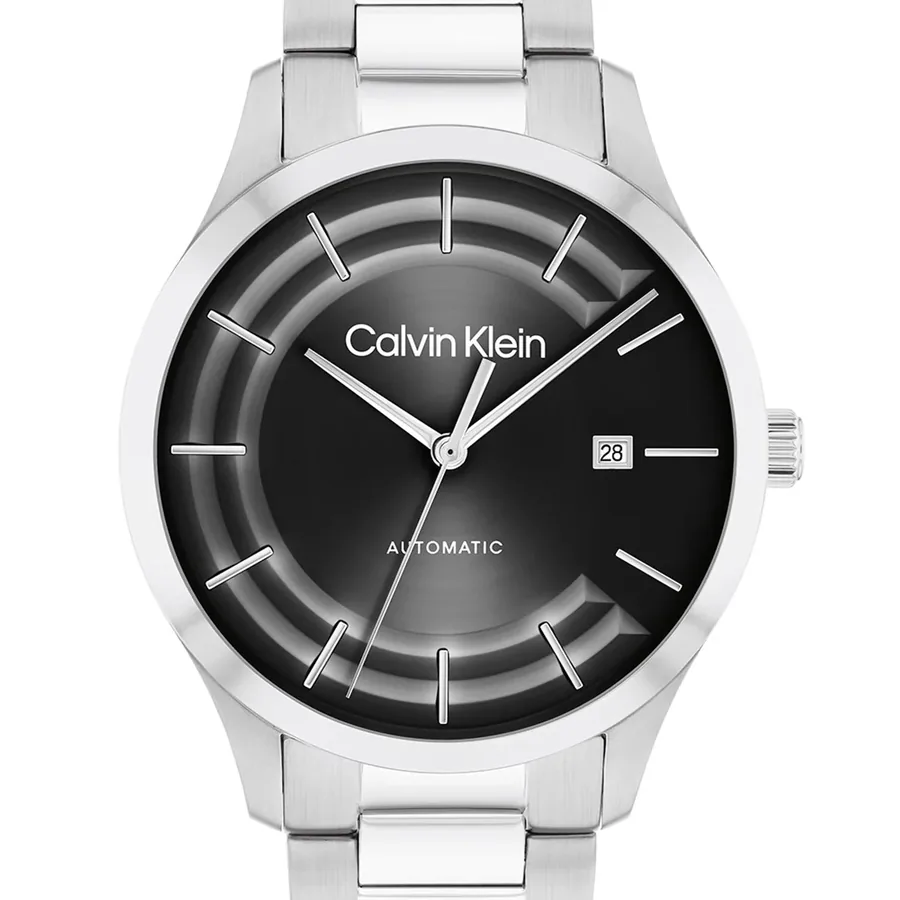 Calvin Klein Iconic 40mm Automatic Black Dial, view 2