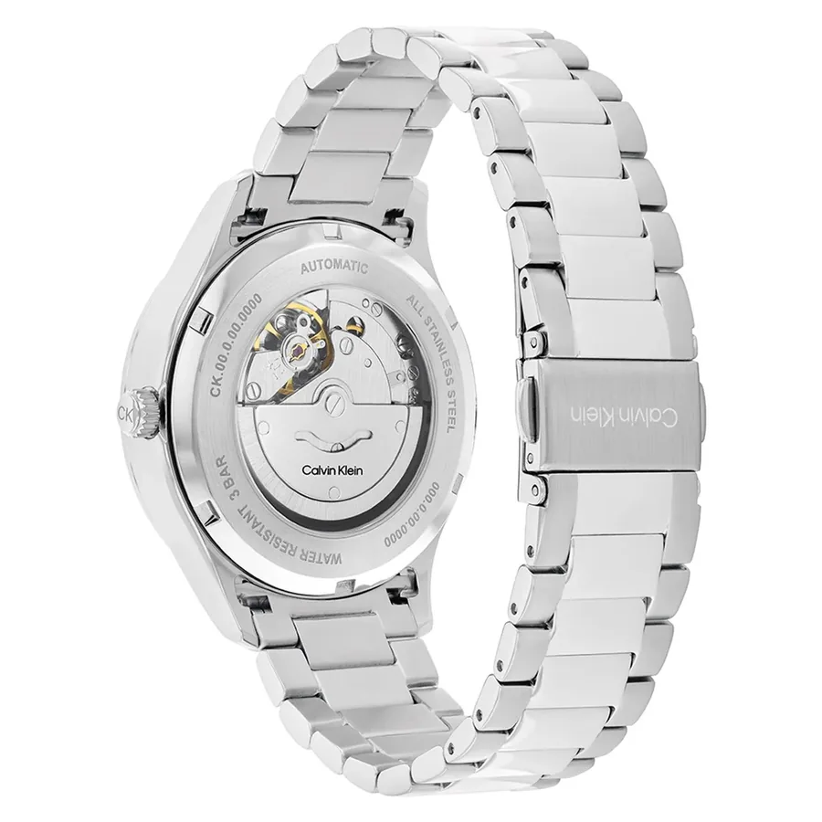 Calvin Klein Iconic 40mm Automatic Black Dial, view 4