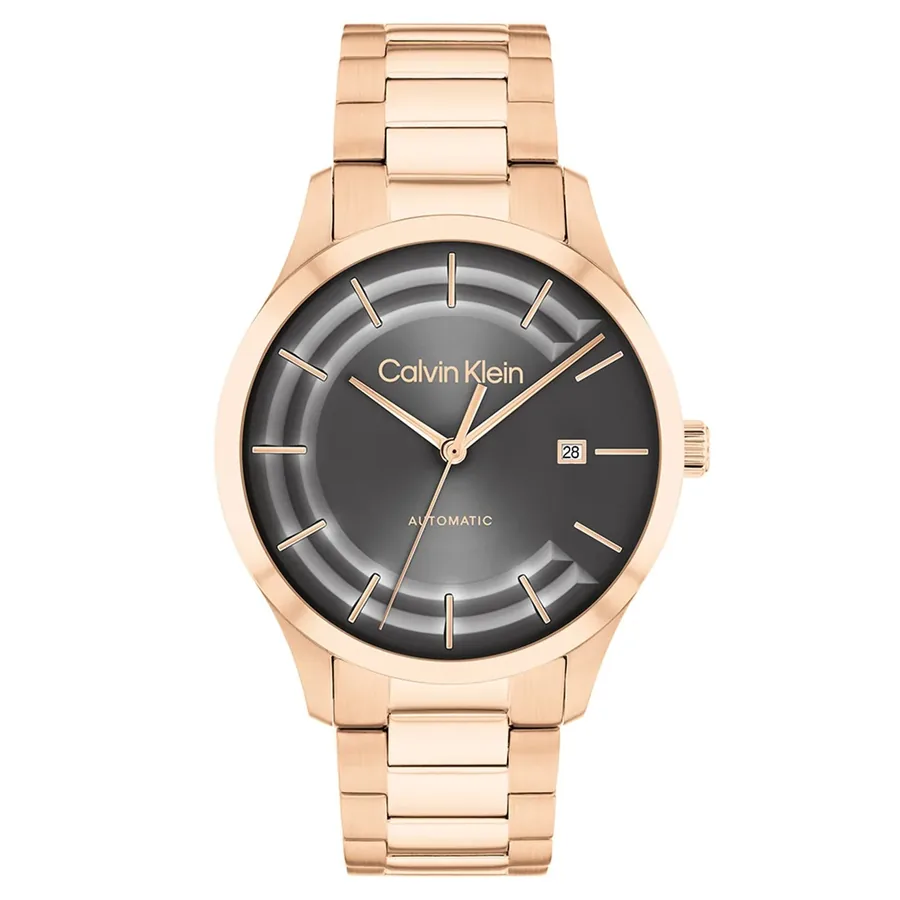Calvin Klein Iconic 40mm Automatic Grey Dial, front view