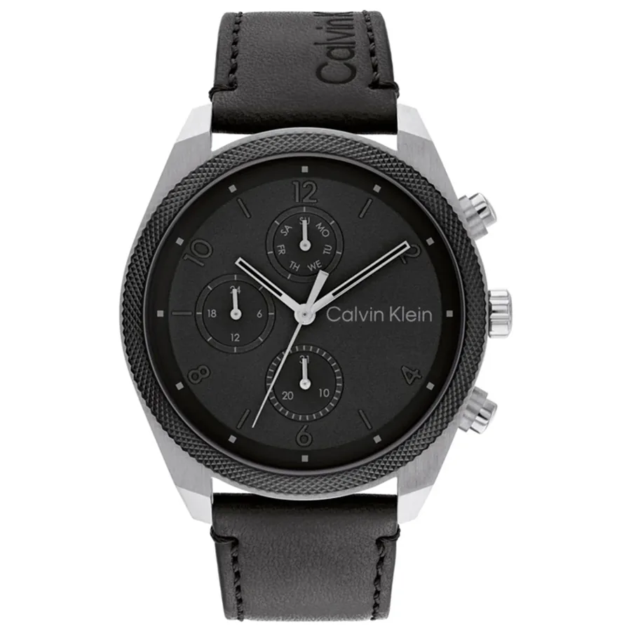 Calvin Klein Impact 44mm Black Dial, front view