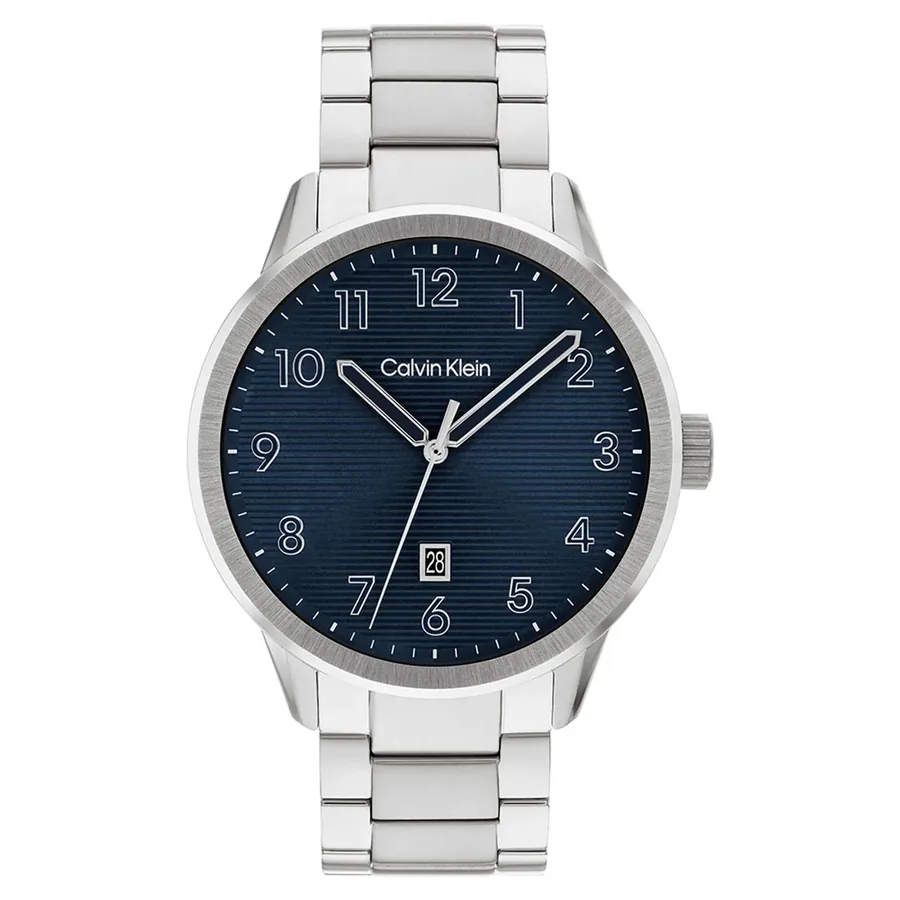Calvin Klein Minimalistic Pilot 42mm Blue Dial, Ref. 25200515, front view