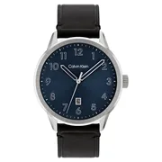 Blue dial / Black