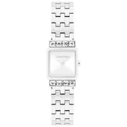 White dial / Silver-tone