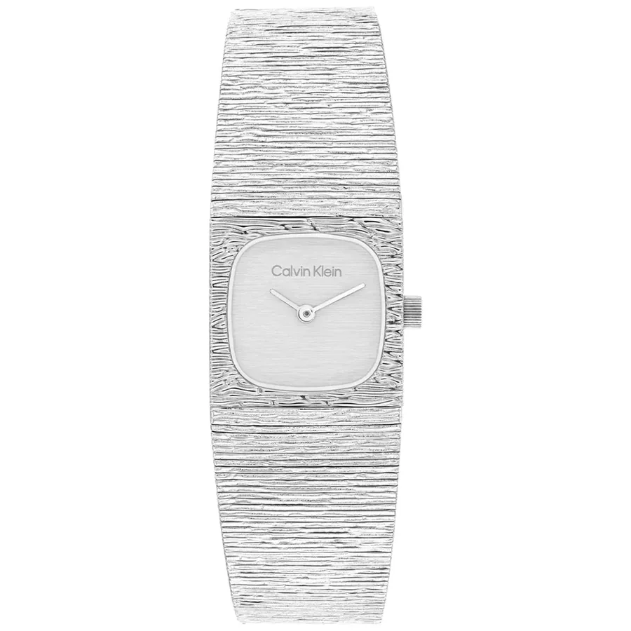 Calvin Klein Sophisticated Square 20mm Silver Dial, front view