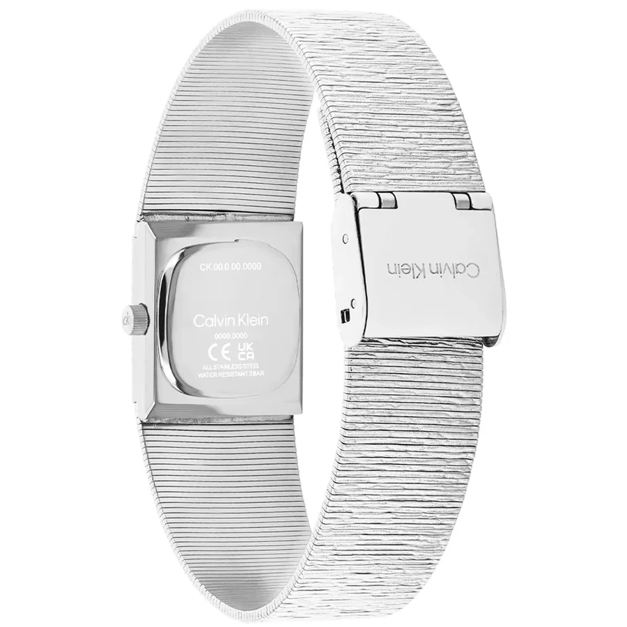 Calvin Klein Sophisticated Square 20mm Silver Dial, view 4