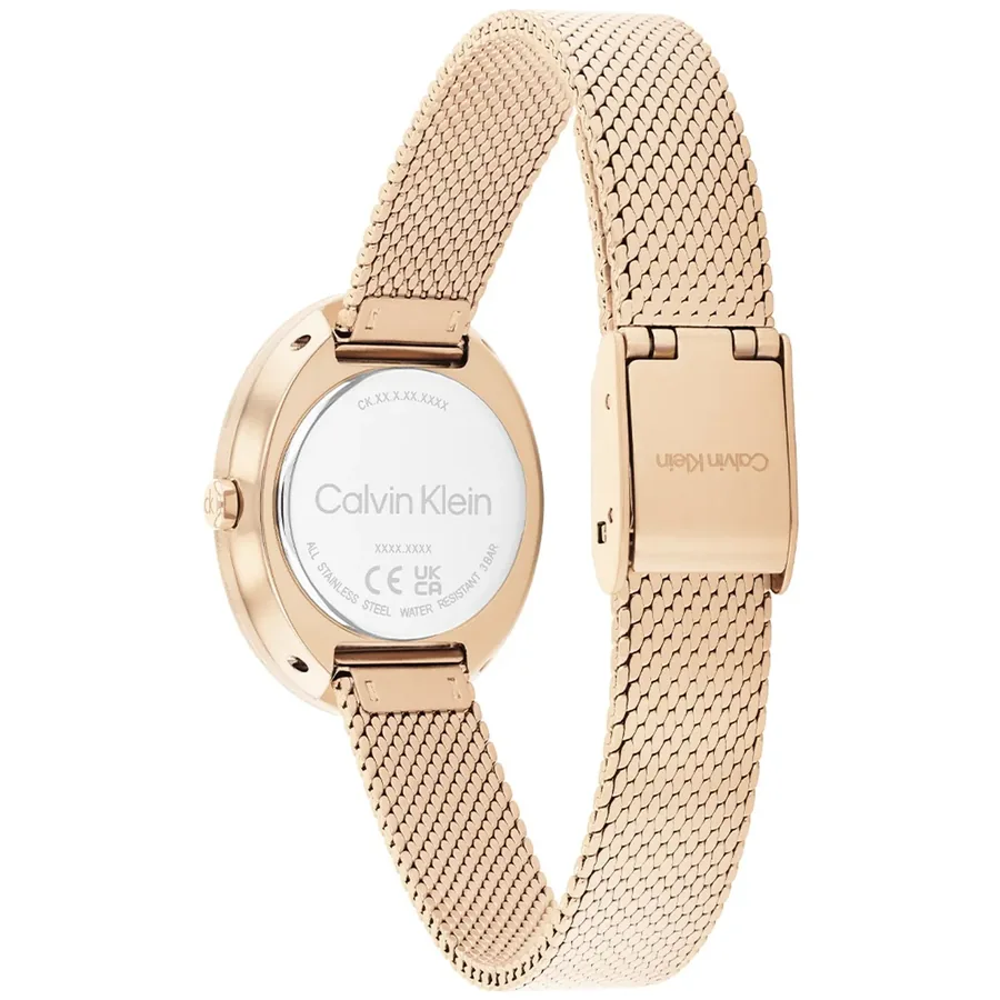 Calvin Klein Twisted Bezel 24mm Rose Gold Dial, view 4