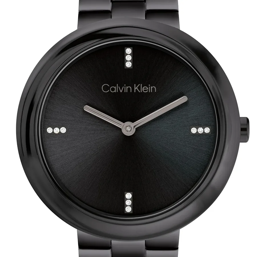 Calvin Klein Twisted Bezel 34mm Black Dial, view 2