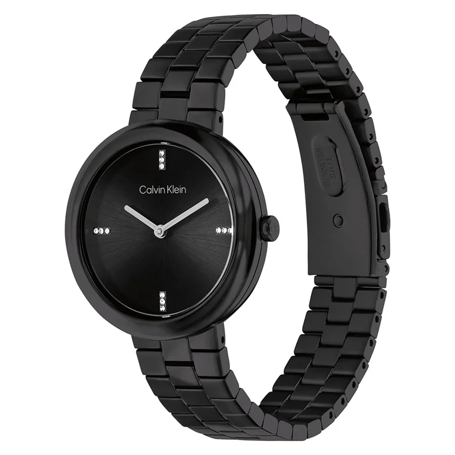 Calvin Klein Twisted Bezel 34mm Black Dial, view 3