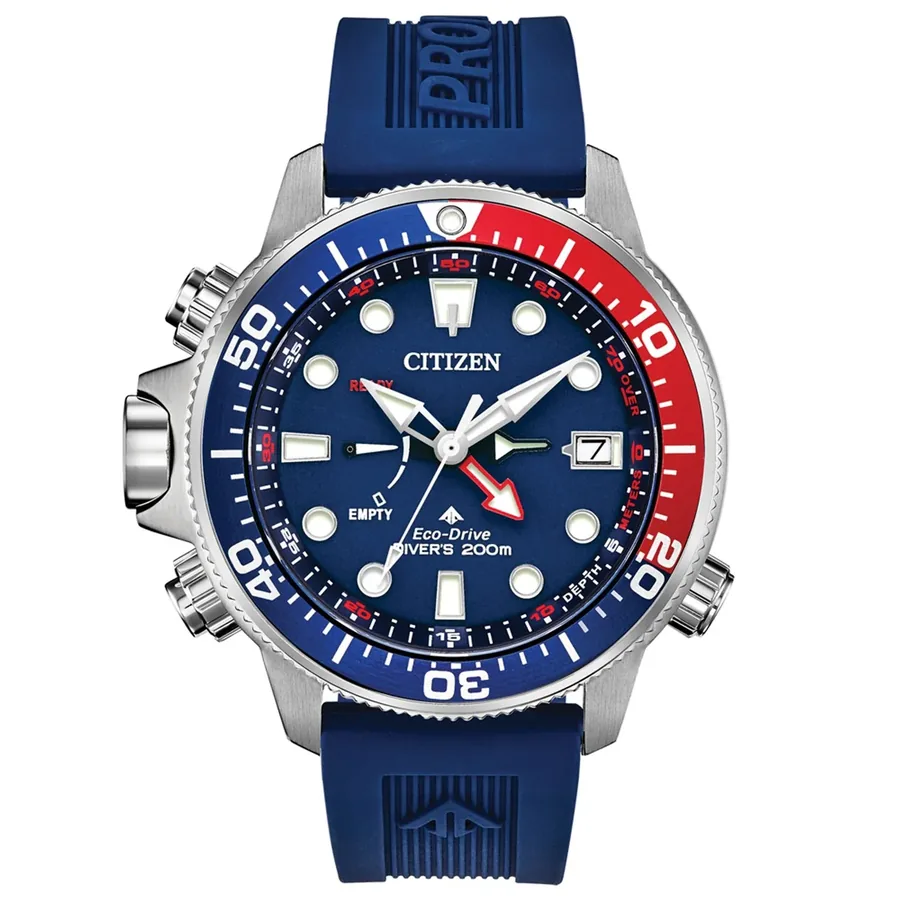 Citizen Aqualand 46mm Blue Dial, front view
