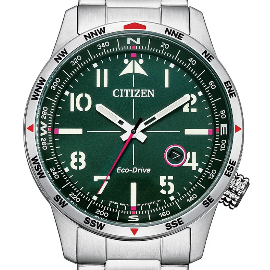 Citizen Aviator 43mm Green Dial, view 2