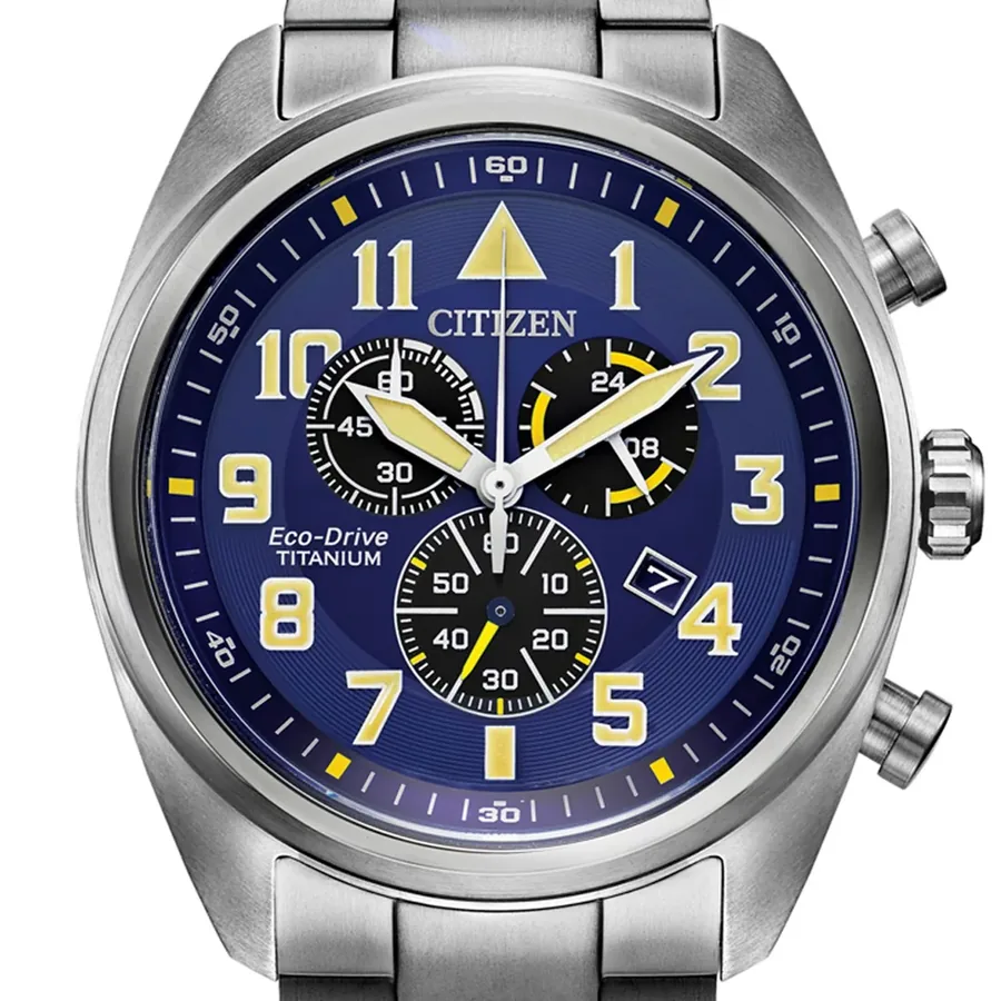 Citizen Garrison 44mm Chronograph Blue Dial, view 2