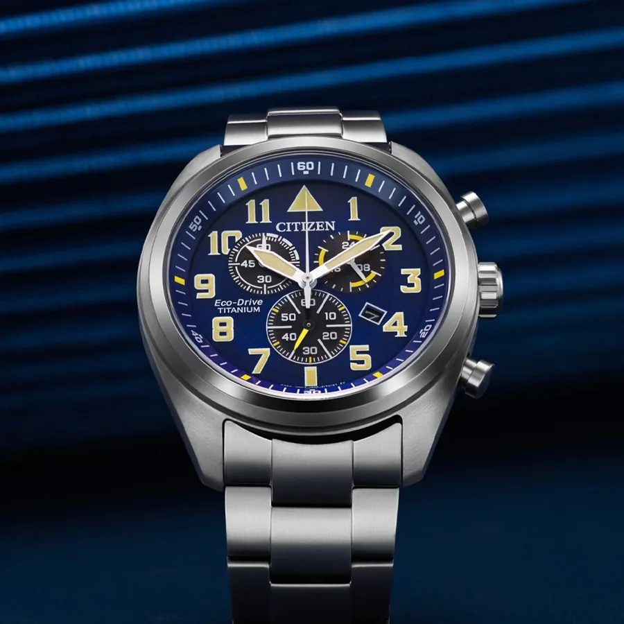 Citizen Garrison 44mm Chronograph Blue Dial, view 5