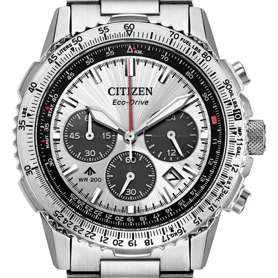 Citizen Navihawk 40mm White Dial, view 2