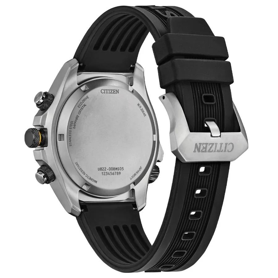 Citizen Promaster Land 43mm Chronograph Black Dial, view 4