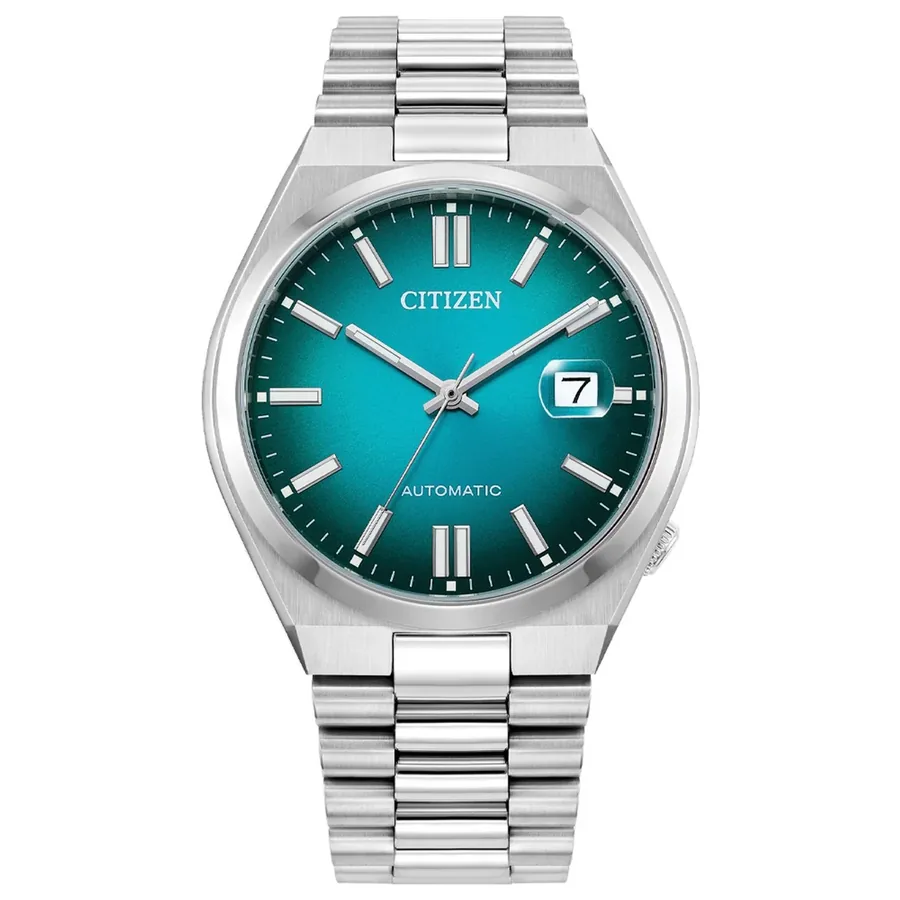 Citizen Tsuyosa 40mm Automatic Blue Dial, front view
