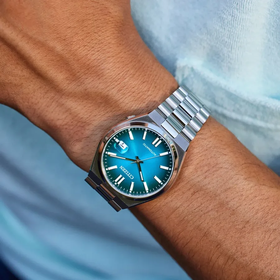 Citizen Tsuyosa 40mm Automatic Blue Dial, view 2