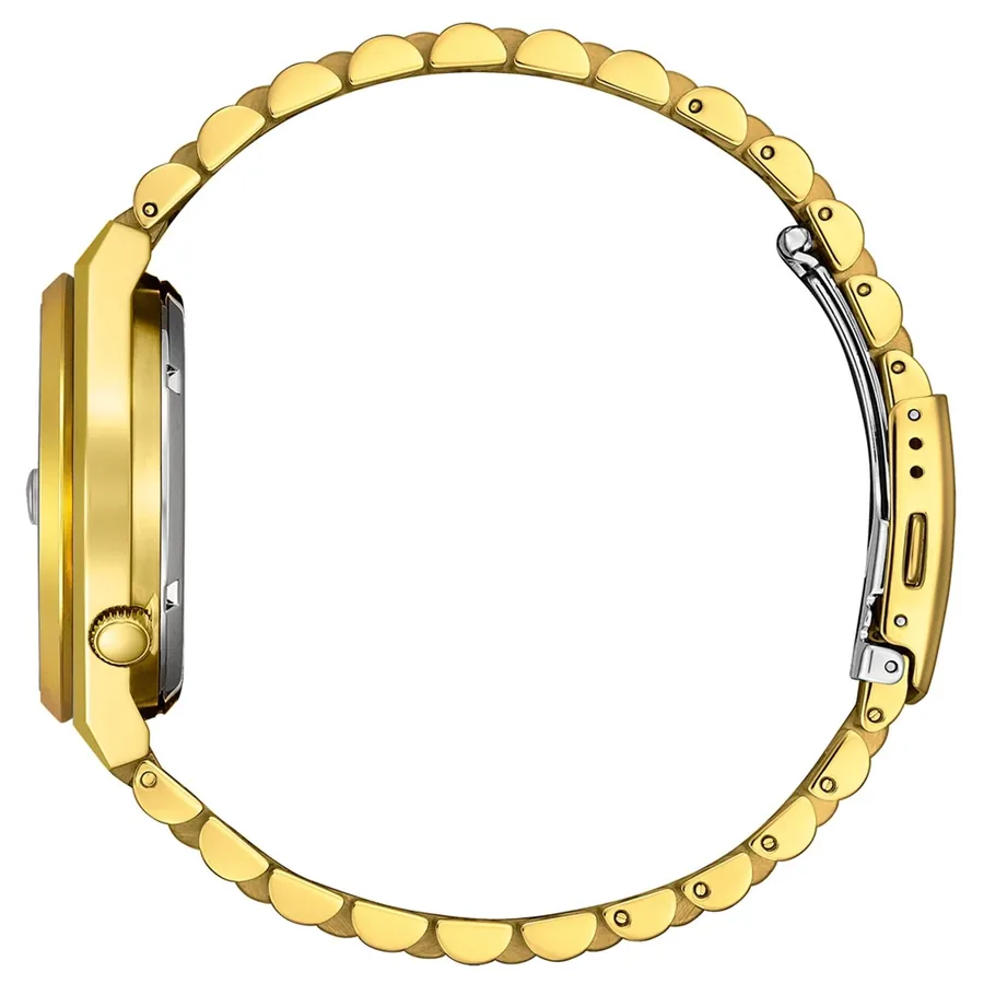 Citizen Tsuyosa 40mm Automatic Green Dial, Silver and Gold-Tone Stainless Steel Bracelet, Ref. NJ0152-51X, view 3