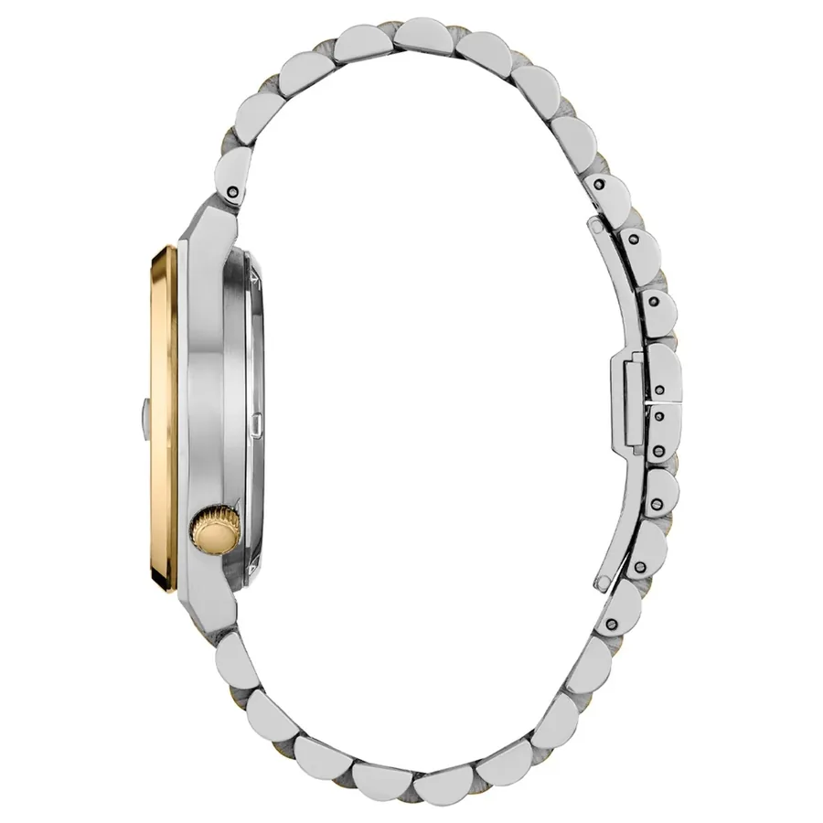 Citizen Tsuyosa 40mm Automatic Green Dial, Silver and Gold-Tone Stainless Steel Bracelet, Ref. NK0024-54X, view 3