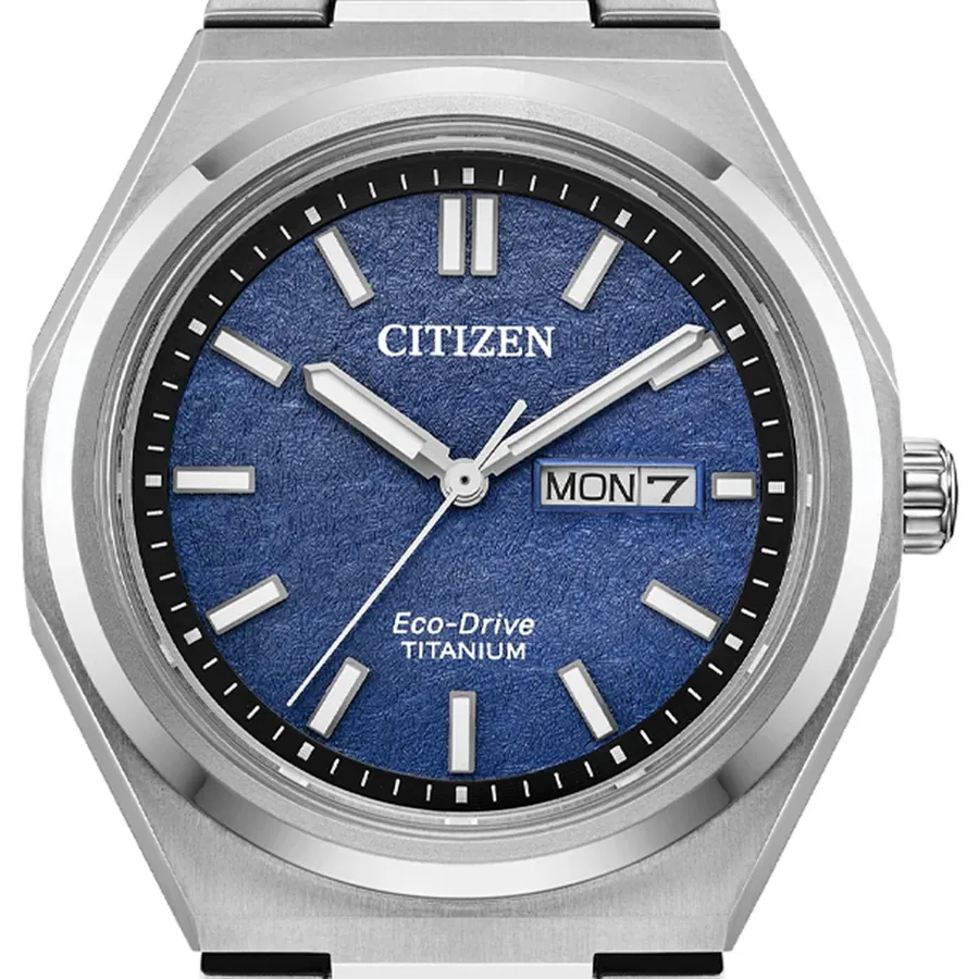 Citizen Zenshin 39mm Blue Dial, view 3