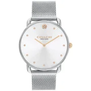 White dial / Silver-tone