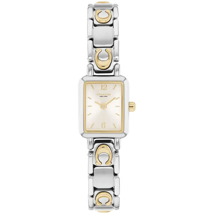 Coach Mara Mini 15mm White Dial, front view